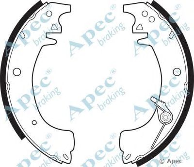 APEC BRAKING shu453 -  Комплект тормозных колодок